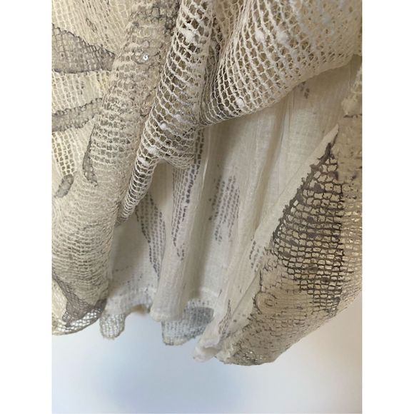 CoCo + Carmen MeshTop lined Short Sleeve Sz Xl - Picture 6 of 7